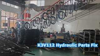 K3V112 유압 펌프 부품 실린더 블록 밸브 플레이트