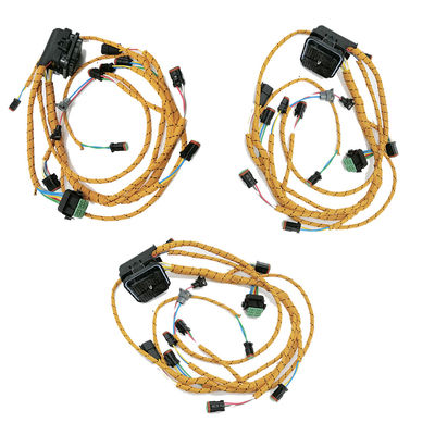 Purple Horn 굴착기 엔진은 외부 오두막 주요 배선 마구 E320C를 분해합니다