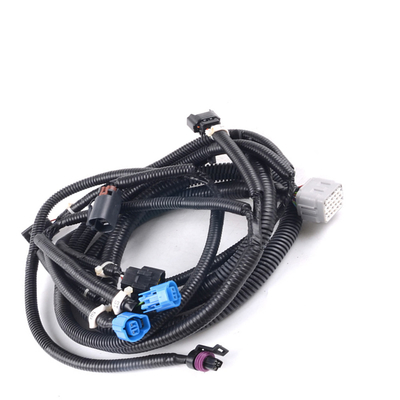 KWSK는 유압 엔진 외부 오두막 주요 배선 마구 SK350-8 SK250-8를 분해합니다