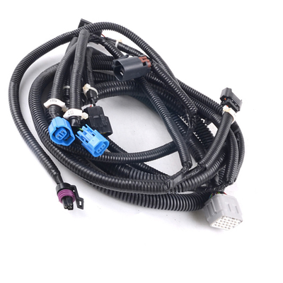 KWSK는 유압 엔진 외부 오두막 주요 배선 마구 SK350-8 SK250-8를 분해합니다